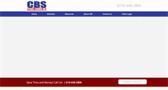 Desktop Screenshot of cbspayrollservice.com